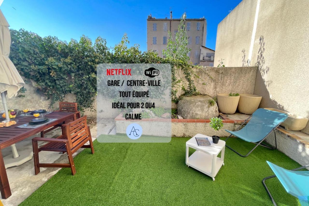 Le Grand Bleu Terrasseclimwifinetflix Proche Gare-Centre Apartment Marseille Ngoại thất bức ảnh